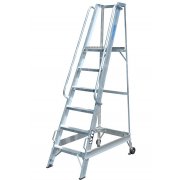 Lyte Industrial WS6 Warehouse Ladder - Side Rails - 6 Treads / Steps